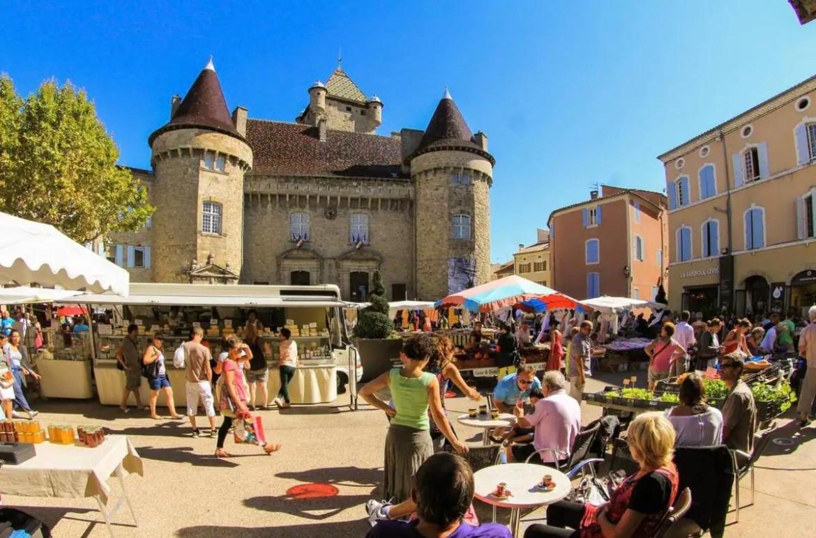 Escapade Ardechoise - Parking Gratuit - Chateau A 2 Pas Aubenas Zewnętrze zdjęcie